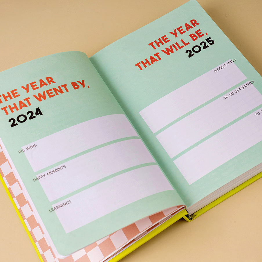 The Art Loom 2025 Annual Planner | Lush Forest