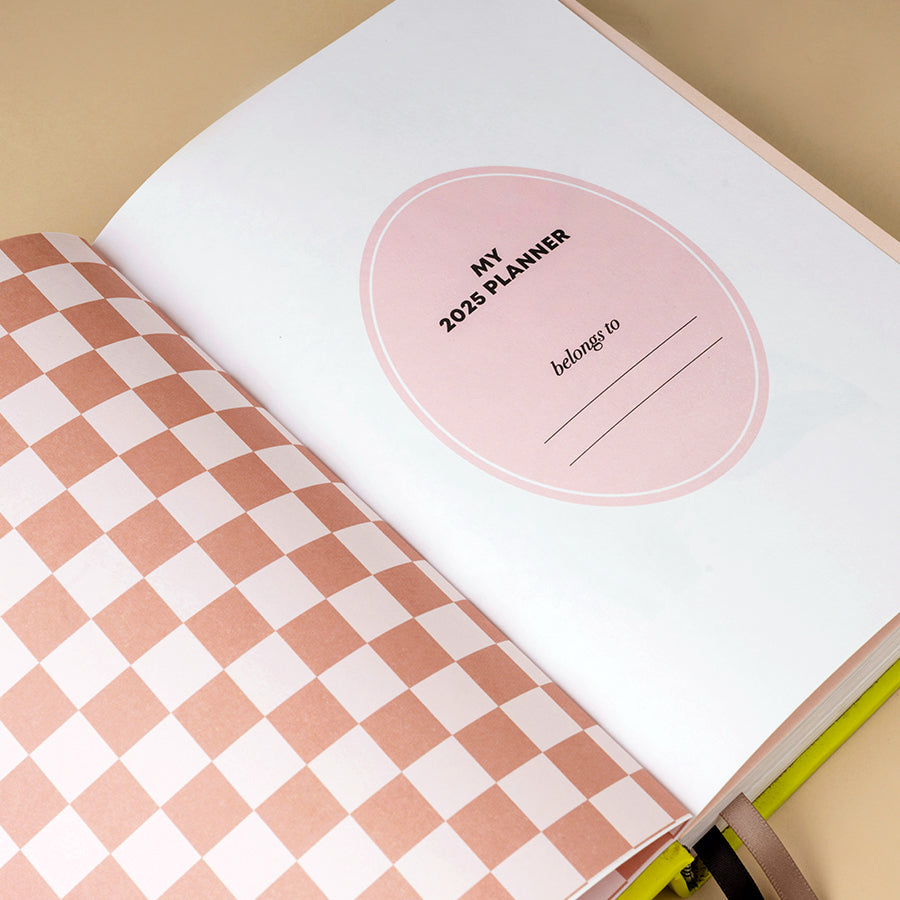 The Art Loom 2025 Annual Planner | Lush Forest