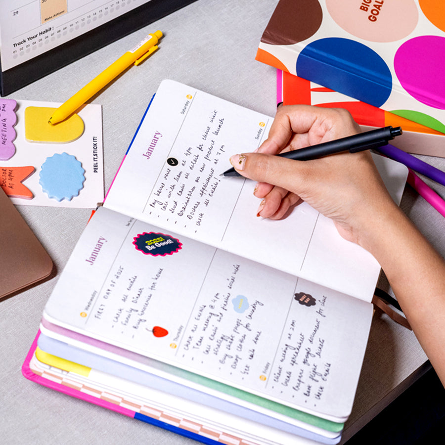 The Art Loom 2025 Annual Planner | Lush Forest
