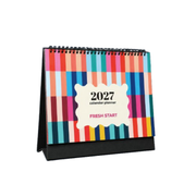 The Art Loom Rainbow Stripes 2027 Calendar Planner