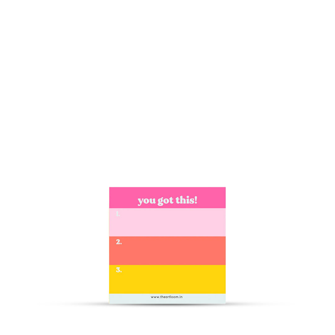 The Art Loom Sunset Memo Pad