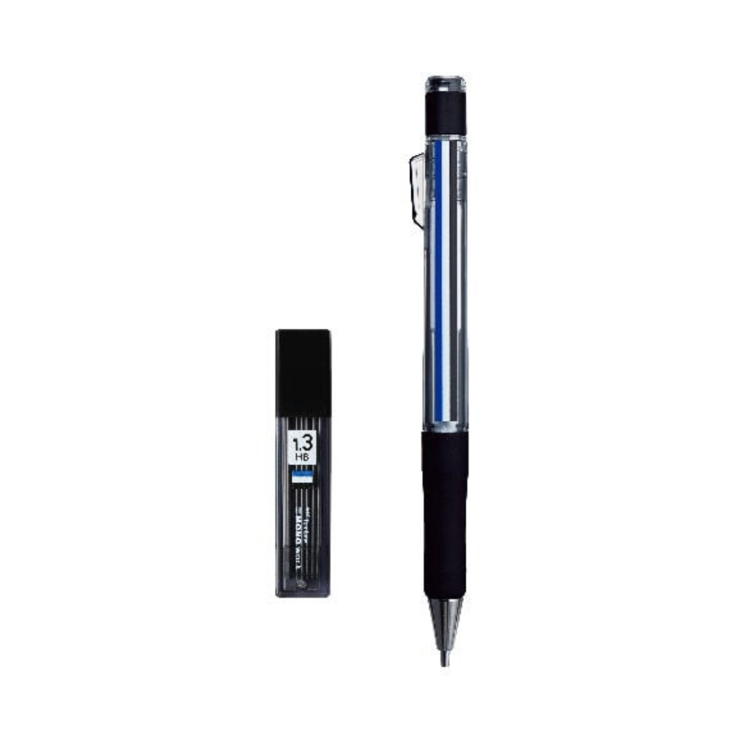 Tombow Mono Work Mechanical Pencil 1.3mm + Lead Set