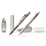 Tombow MONO PiT Stationery Set Pastel Glass  6-piece Set