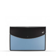 Trio Action Case Snap Button Blue