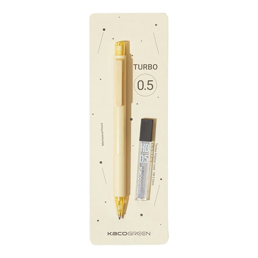 Turbo Mechanical Pencil 0.5 Premium + Resin Leads