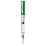 Twsbi  Special Edition Eco-T Midnight Blue Ink Fountain Pen in Royal Jade with 18ml