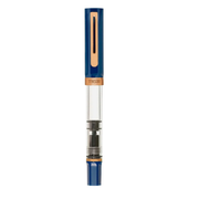 Twsbi Eco Fountain Pen in Indigo Blue with Bronze Trim