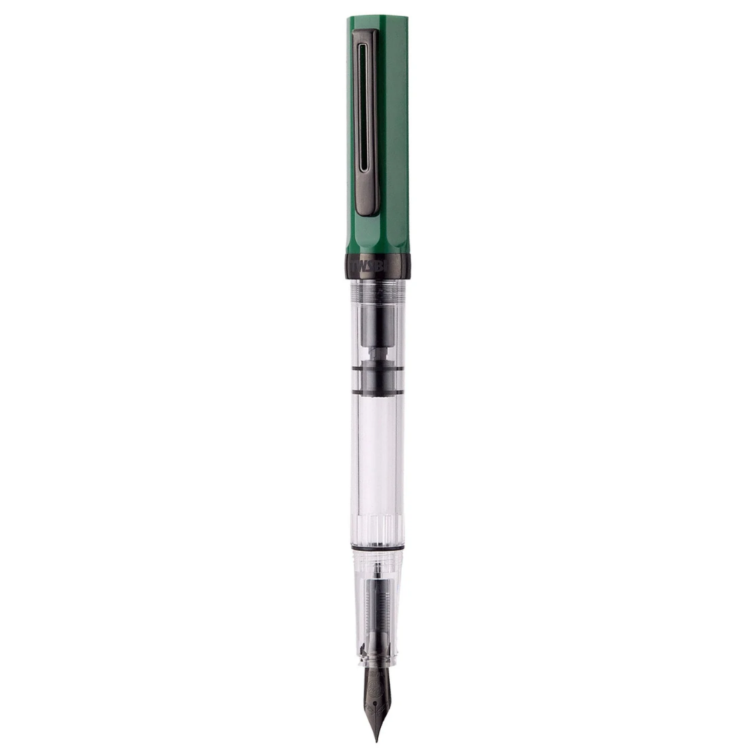 Twsbi Eco Irish Green with Onyx Fountain Pen