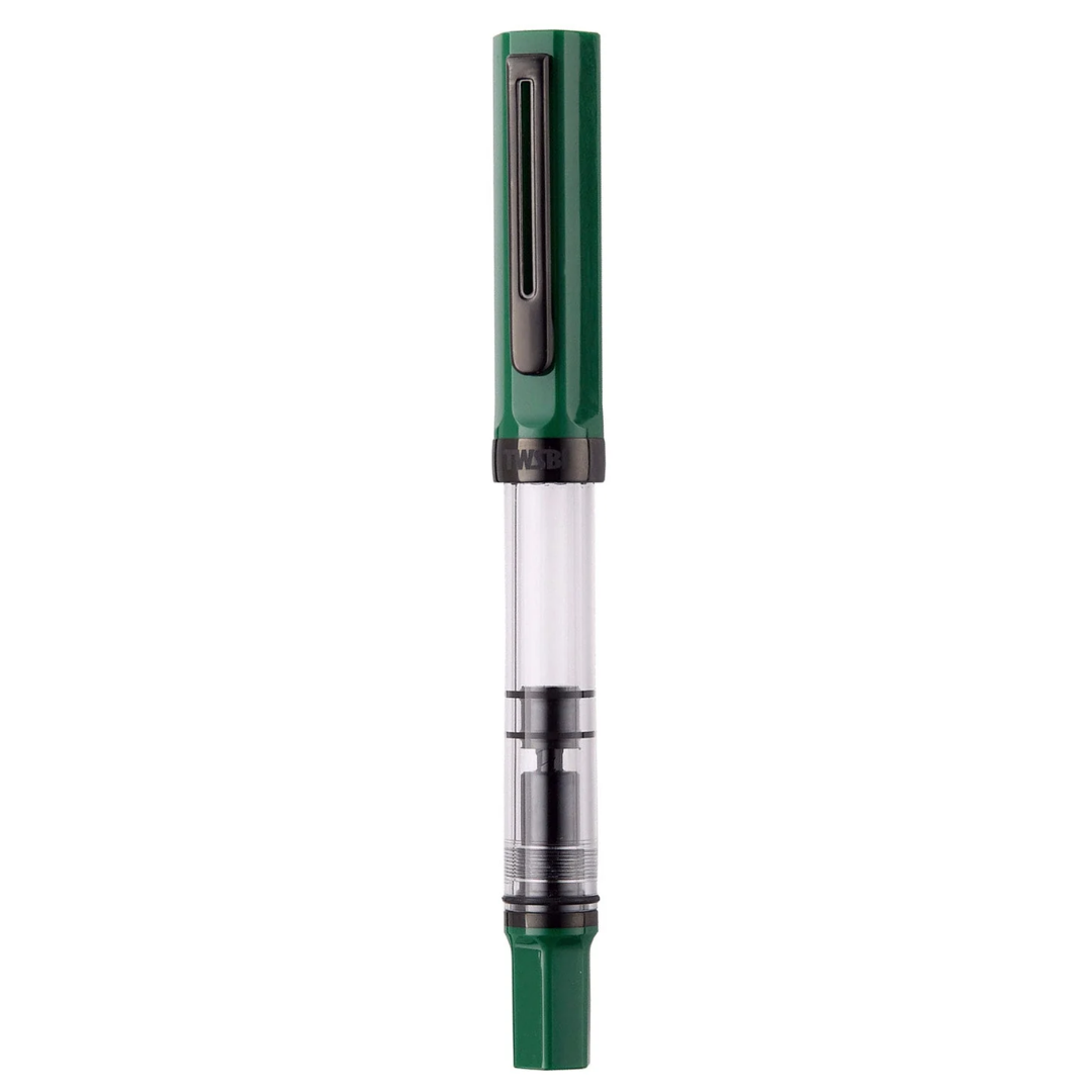 Twsbi Eco Irish Green with Onyx Fountain Pen