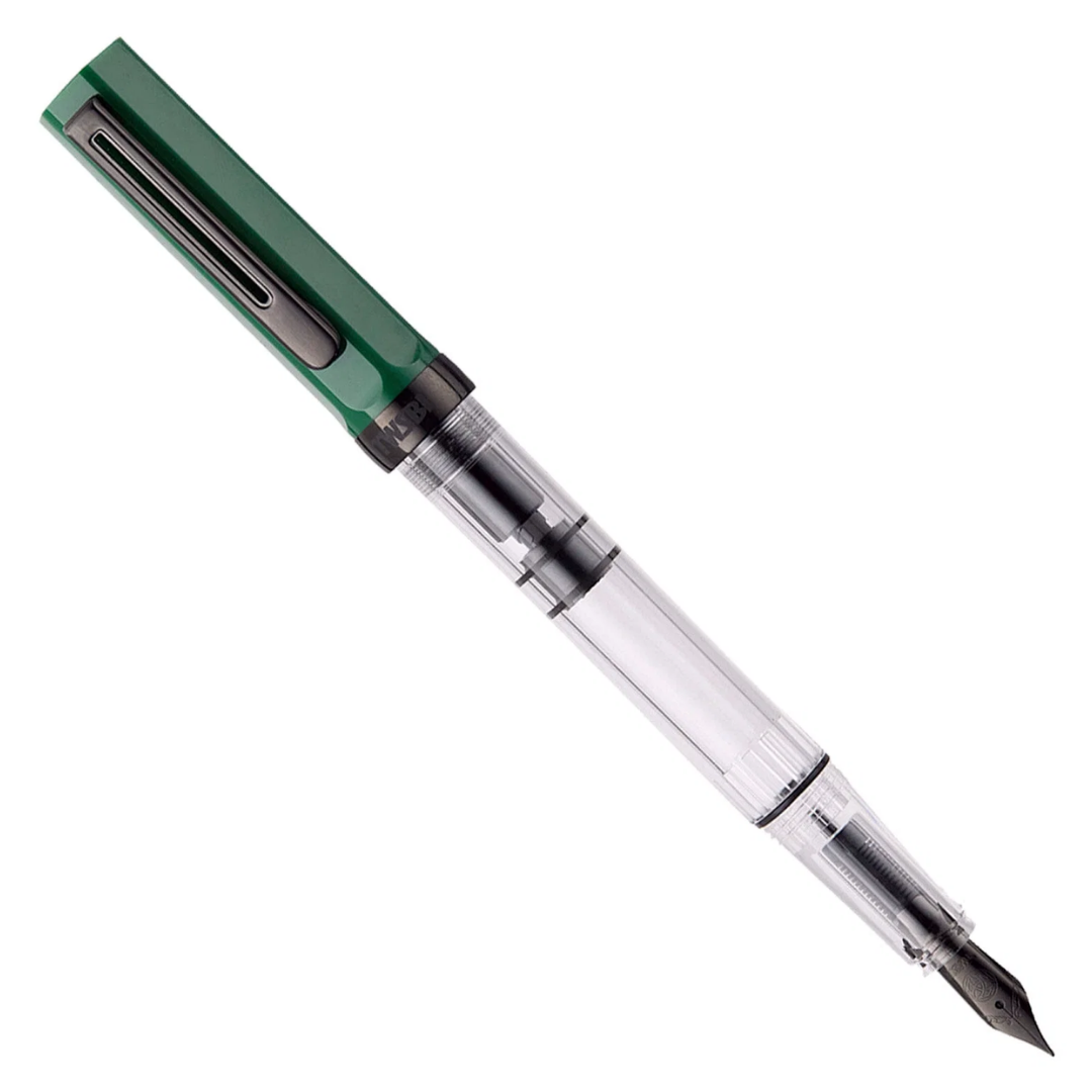 Twsbi Eco Irish Green with Onyx Fountain Pen