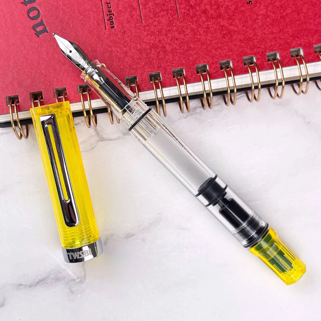 Twsbi Eco Transparent Yellow Fountain Pen