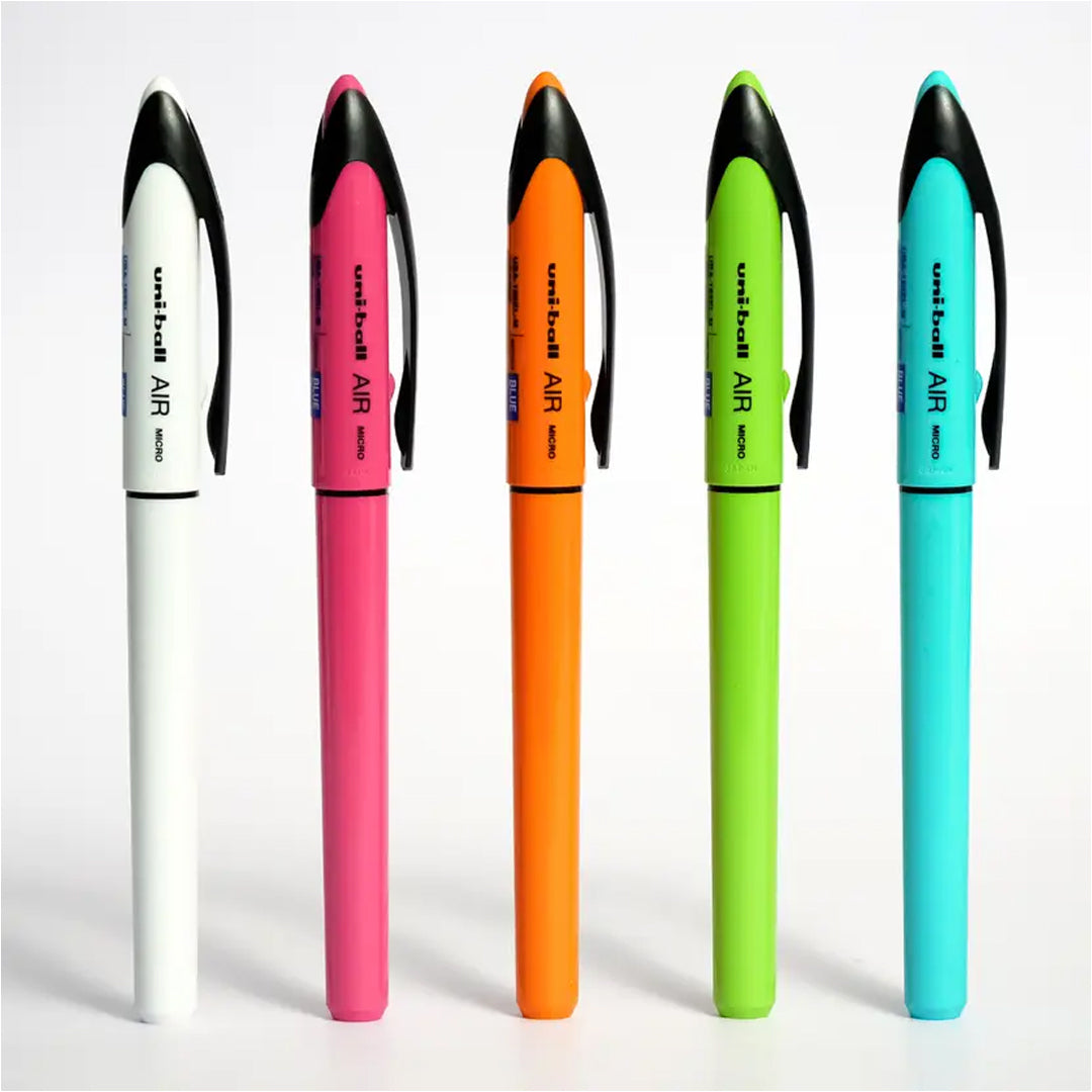 Uni-Ball AIR Micro 0.5mm Fine Rollerball Blue Ink Pen