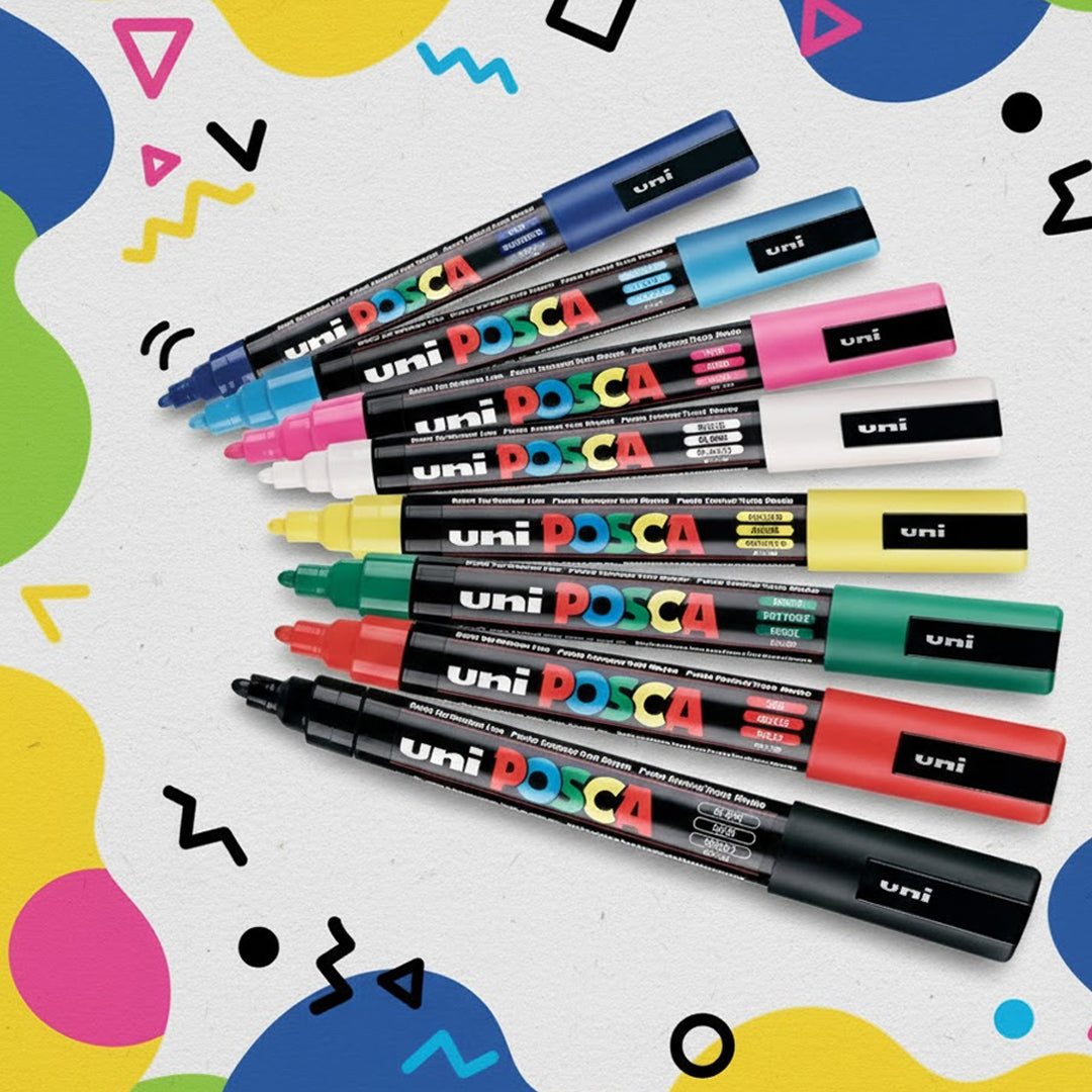 Uni-Ball Posca Markers Set