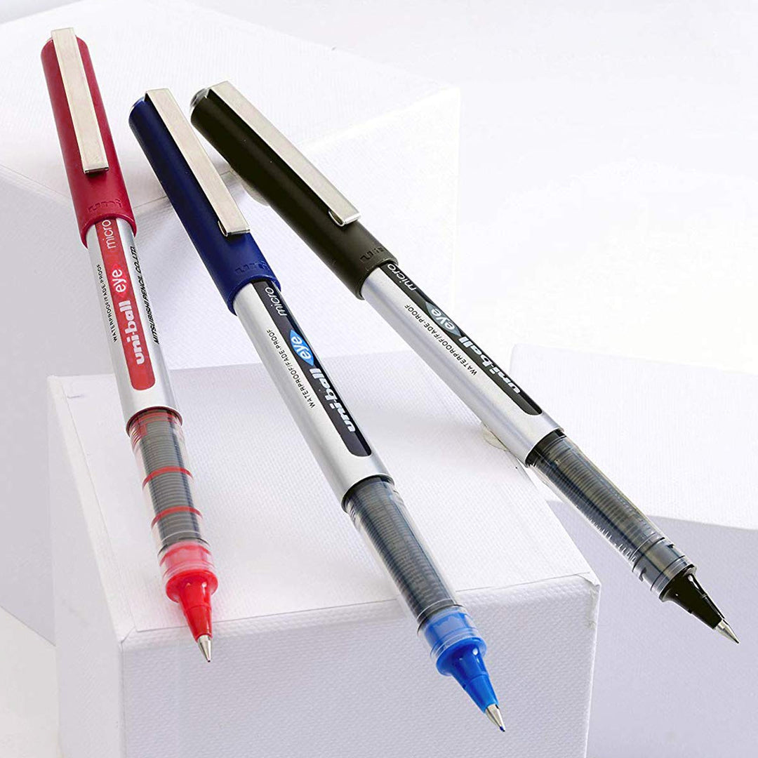 Uni-ball Eye Micro 0.5mm Roller Ball Pen Set