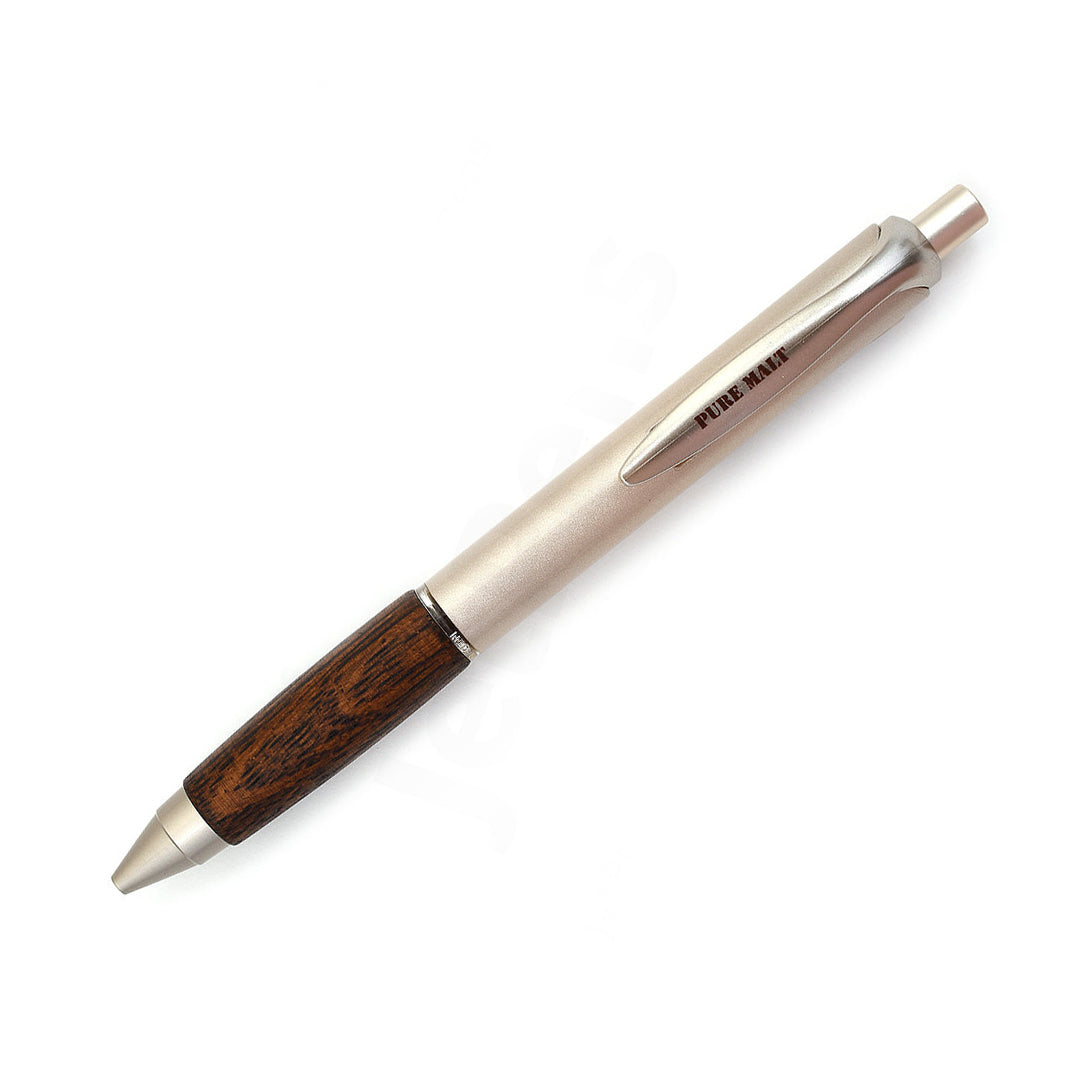 Uni Pure Malt Oakword Grip Ballpoint Pen