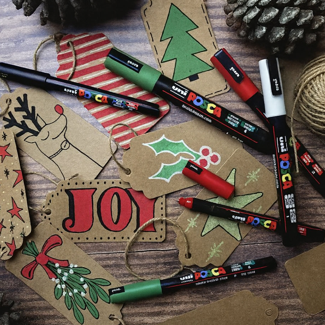 Uni Ball Posca Markers Set