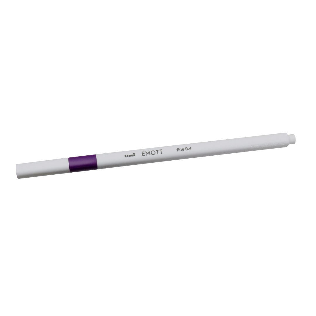 Uni Emott Pemsy Colored Pen 0.4mm-Pack of 2