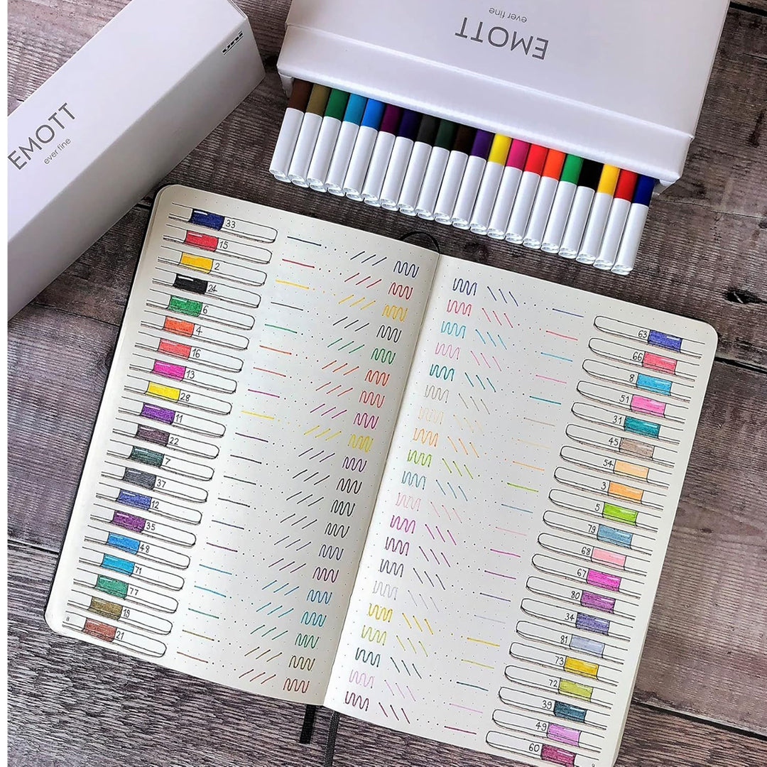 Uni Emott Pens Color Set