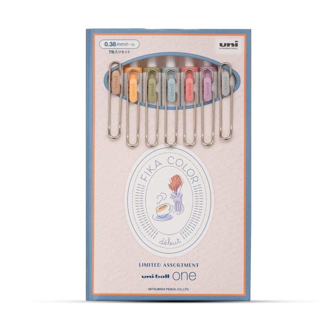 Uni One Fika 0.38mm Gel Pen Set