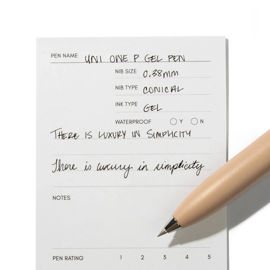 Uni One P 0.38 Thigh Gel Pen