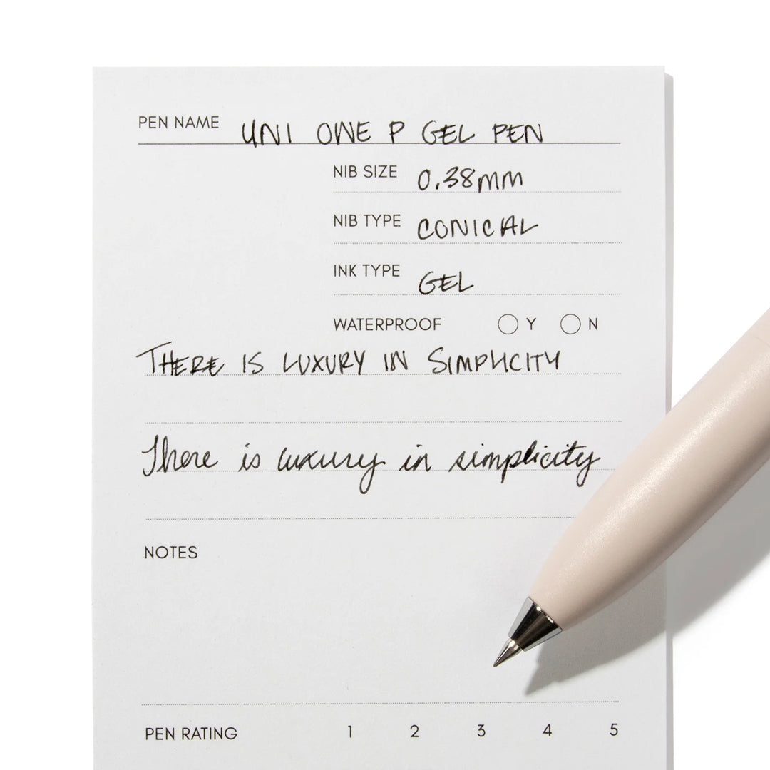 Uni One P 0.38 Thigh Gel Pen