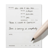 Uni One P 0.38 Thigh Gel Pen