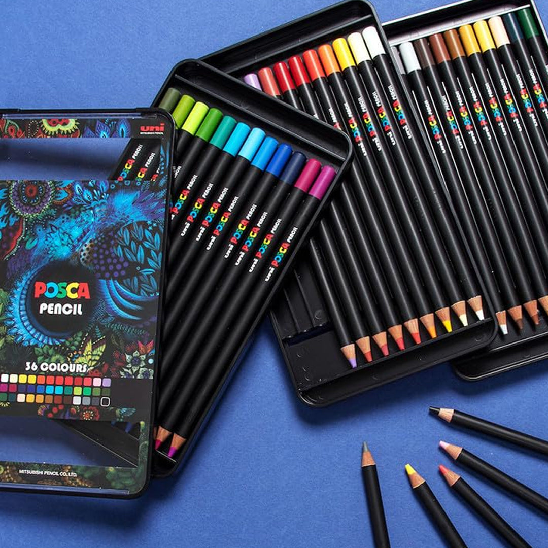 Uni-Ball Se Posca Color Pencils