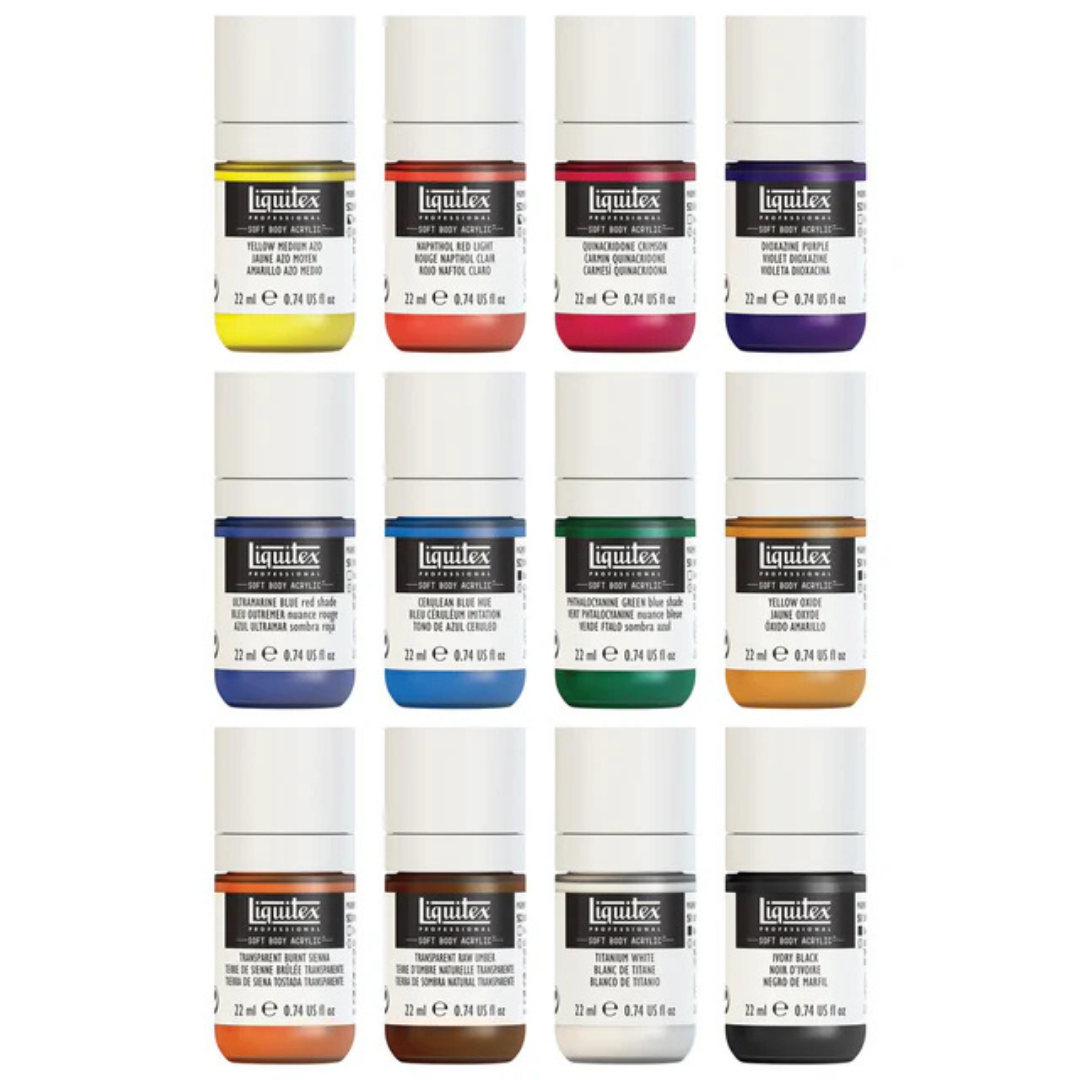 Liquitex Professional Soft Body Acrylic Set