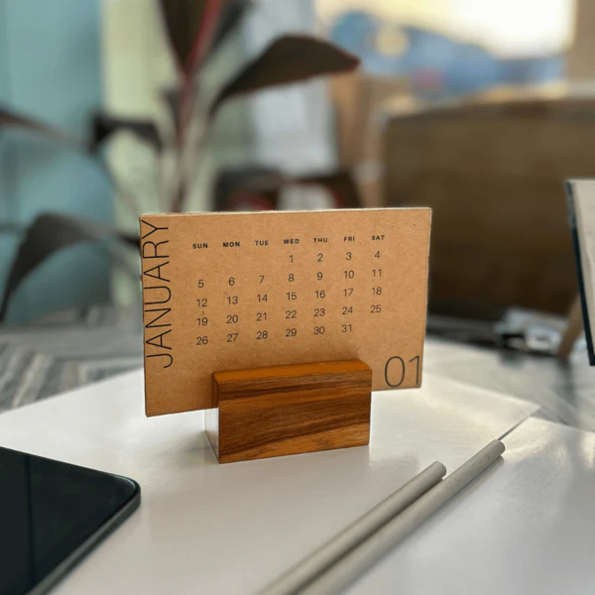 Ekatra Desk 2026 Calendar