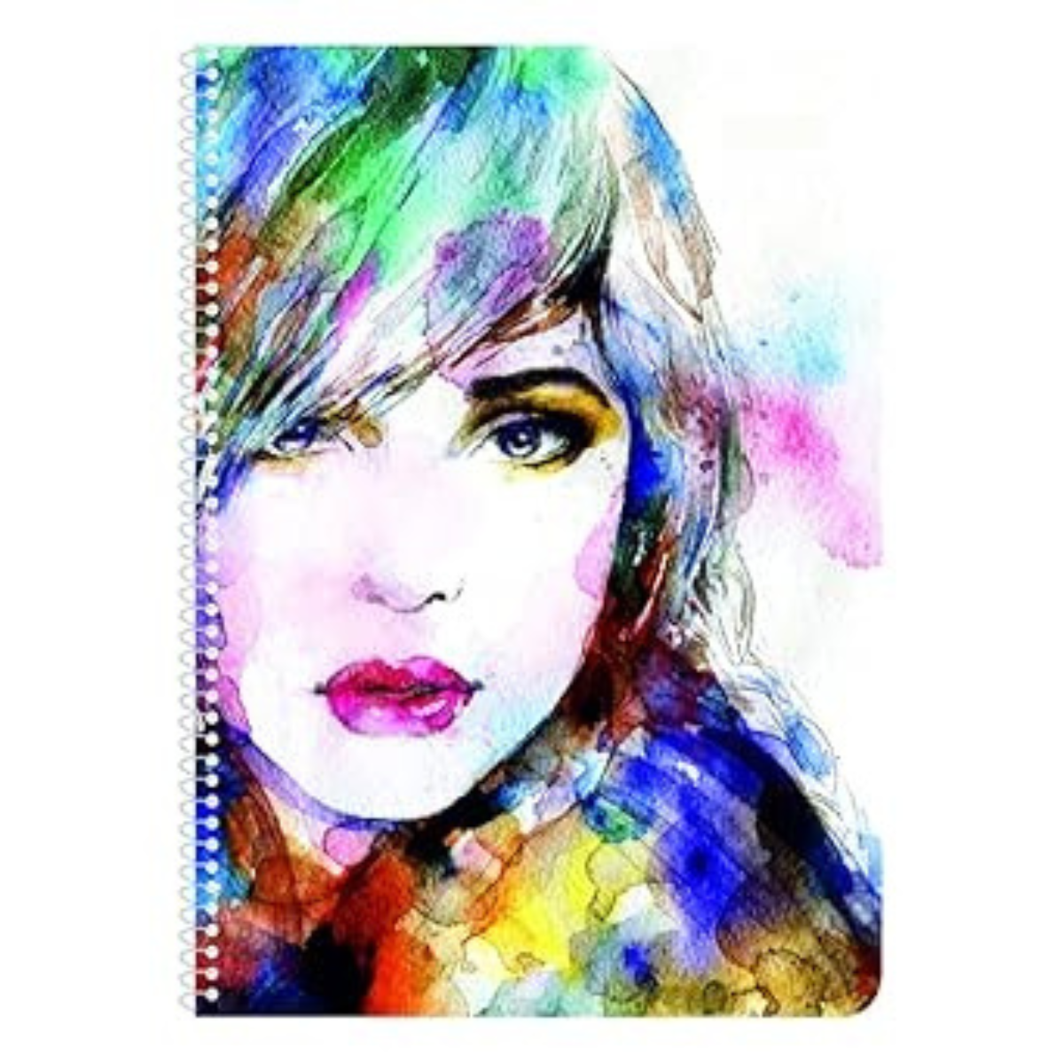 Oddy Metal B5 Spiral Ruled Notebook