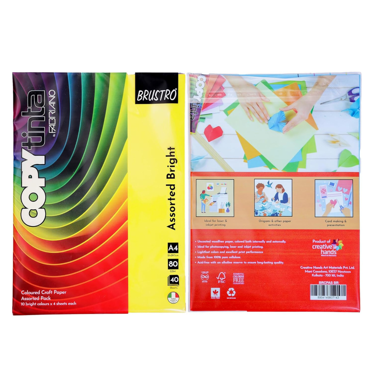Brustro Copytinta  Bright Colour Craft Paper A4-