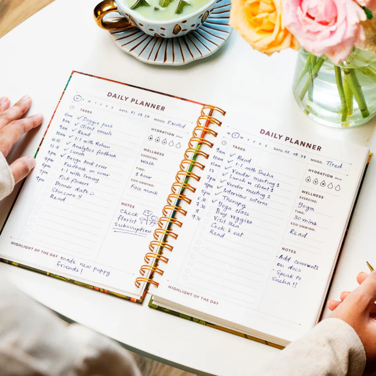 Piko Undated Daily Planner