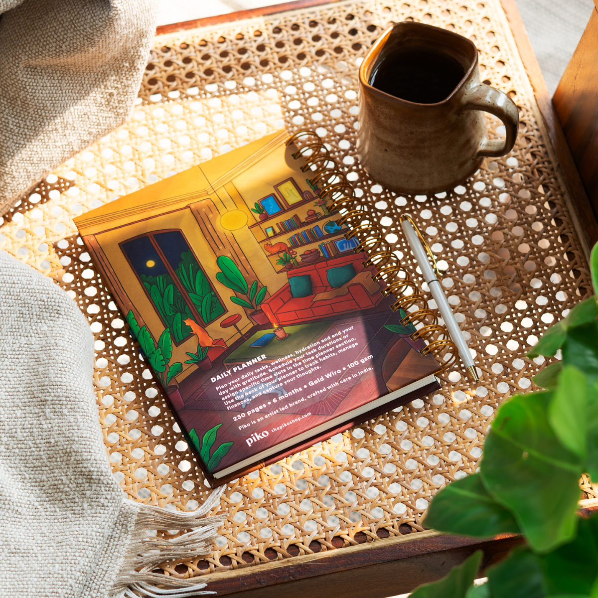 Piko Undated Daily Planner