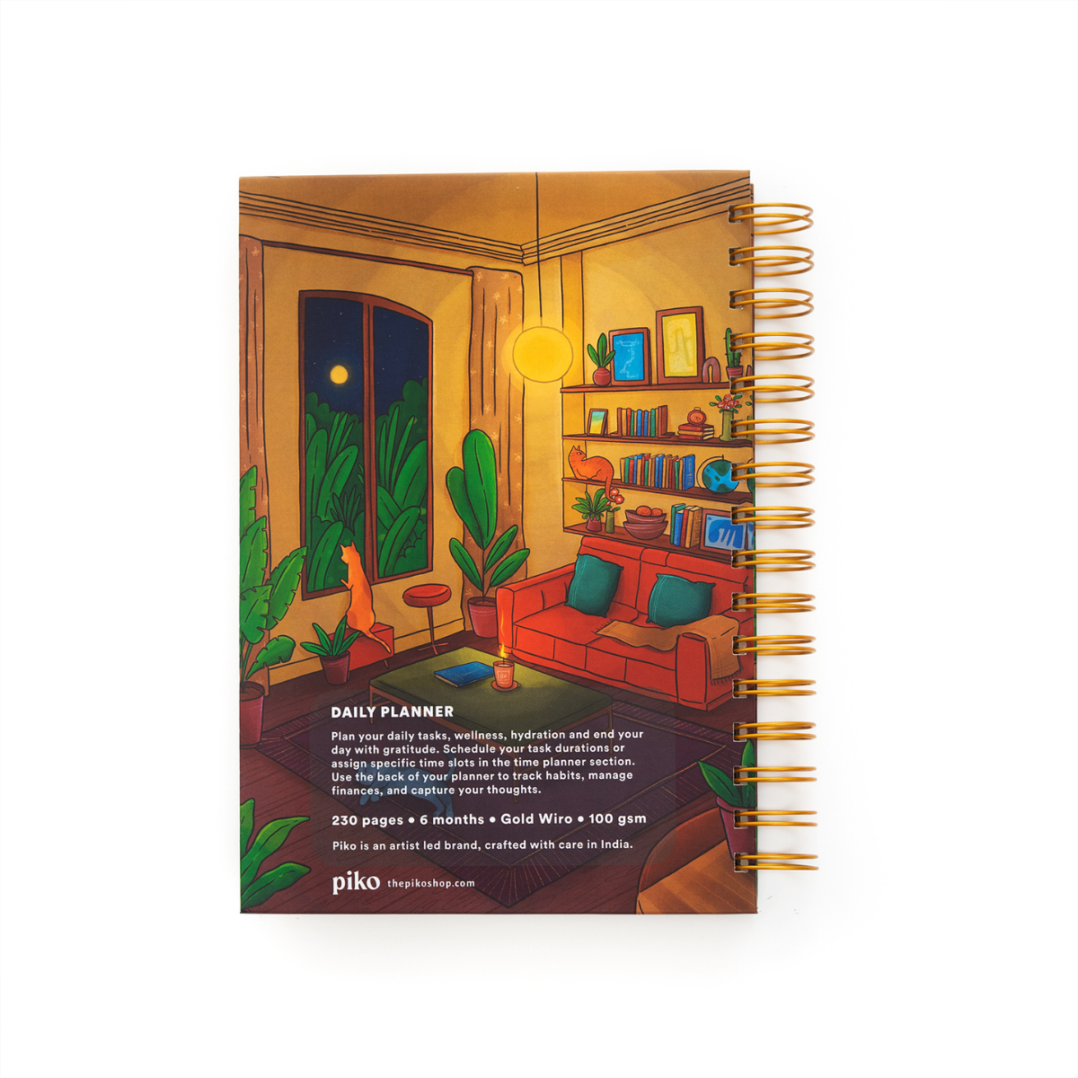 Piko Undated Daily Planner