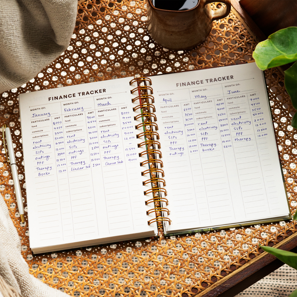 Piko Undated Daily Planner