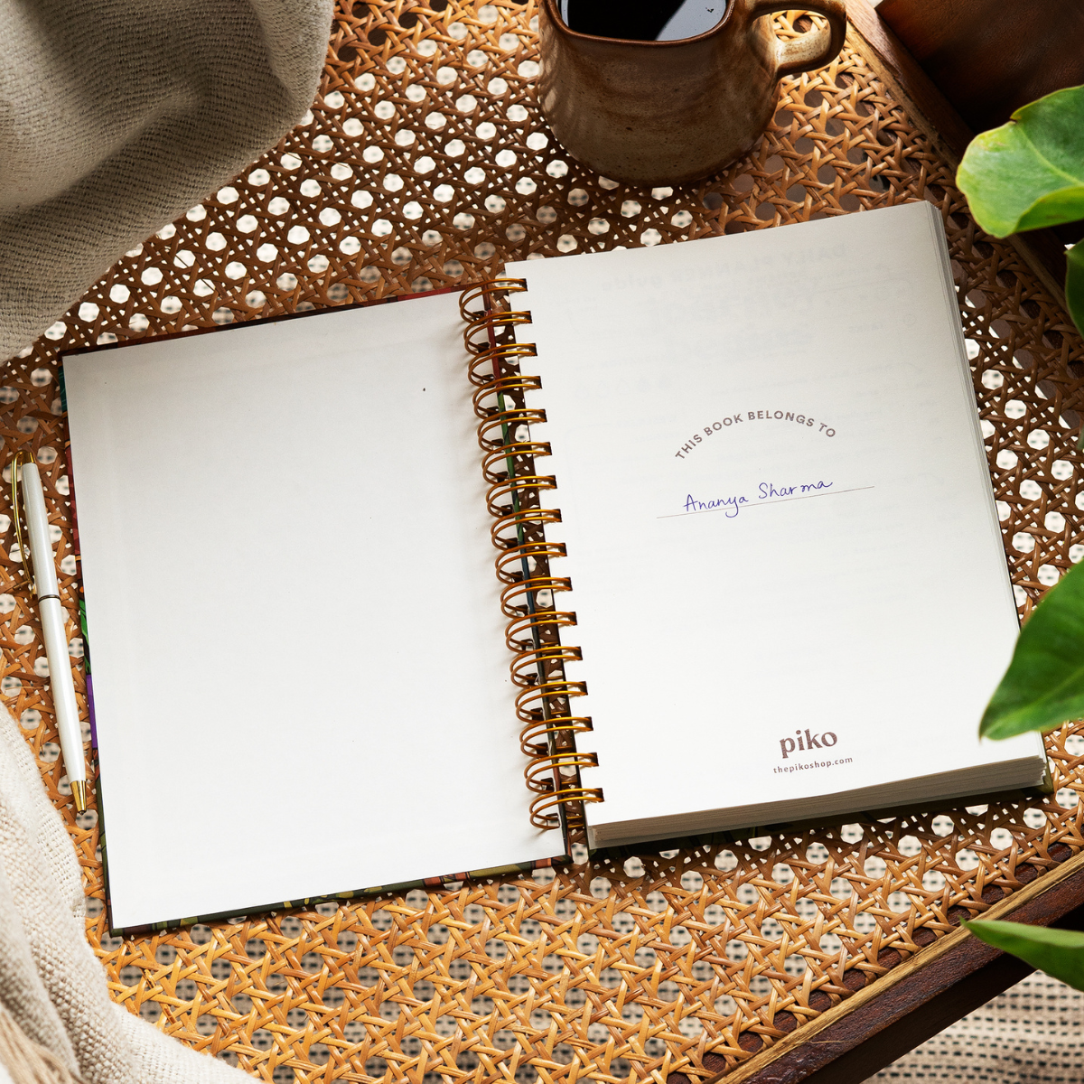 Piko Undated Daily Planner