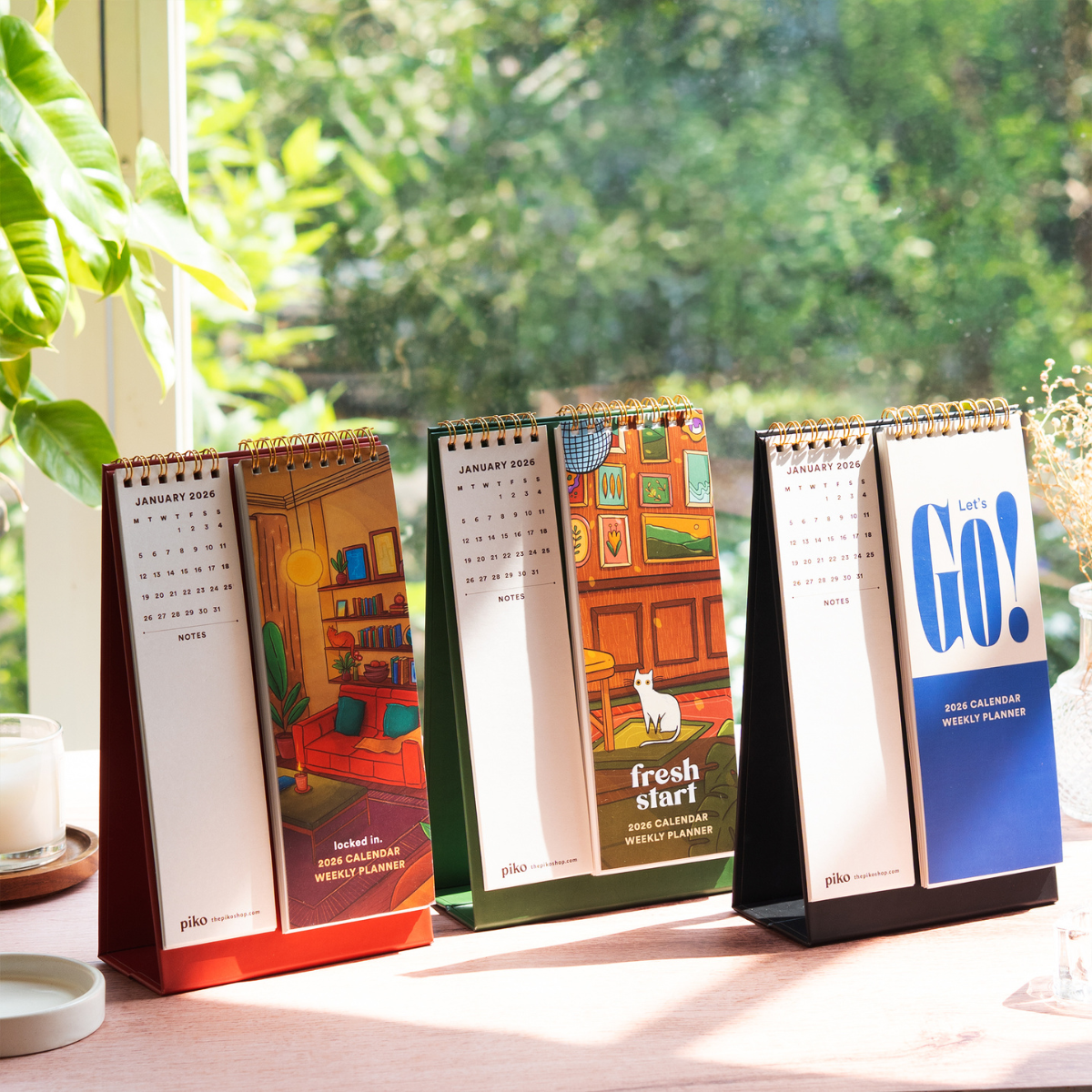 Piko Desk Calendar Weekly Planner