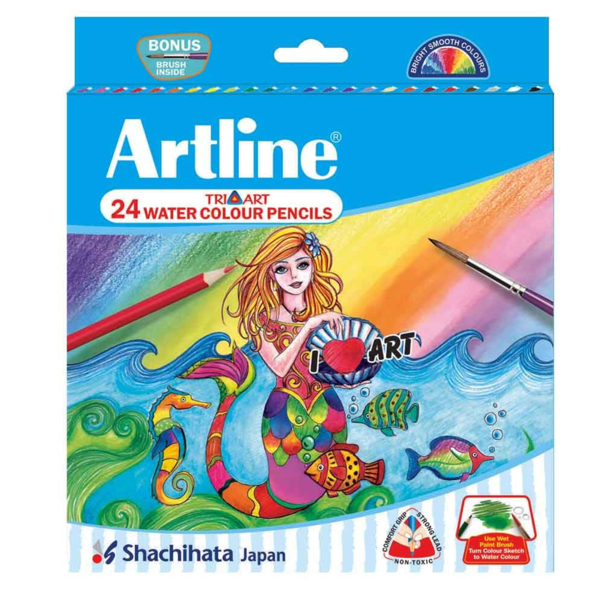 Artline Water Colour Pencils Set