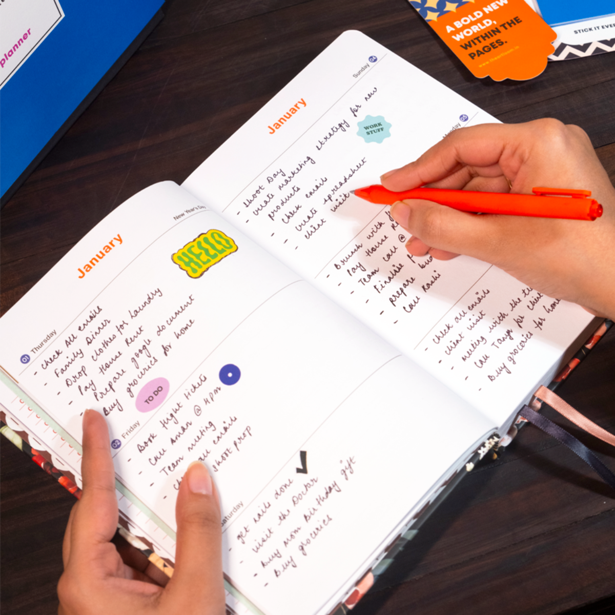 The Art Loom Endless Possibilities 2026 Annual Planner