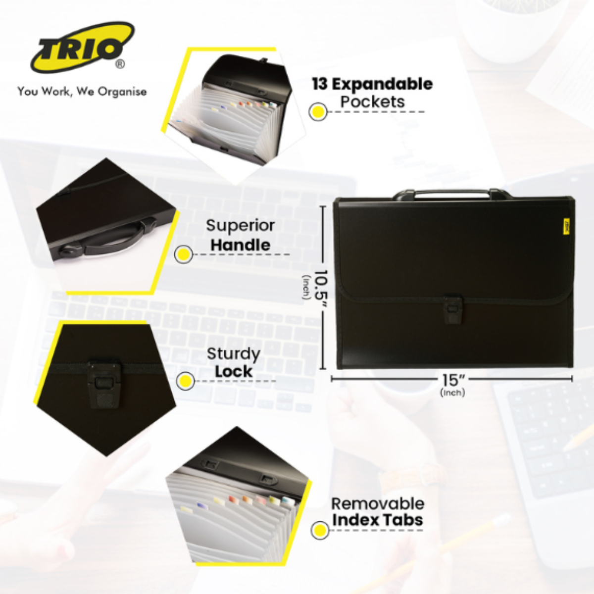 Trio F/C Expanding File