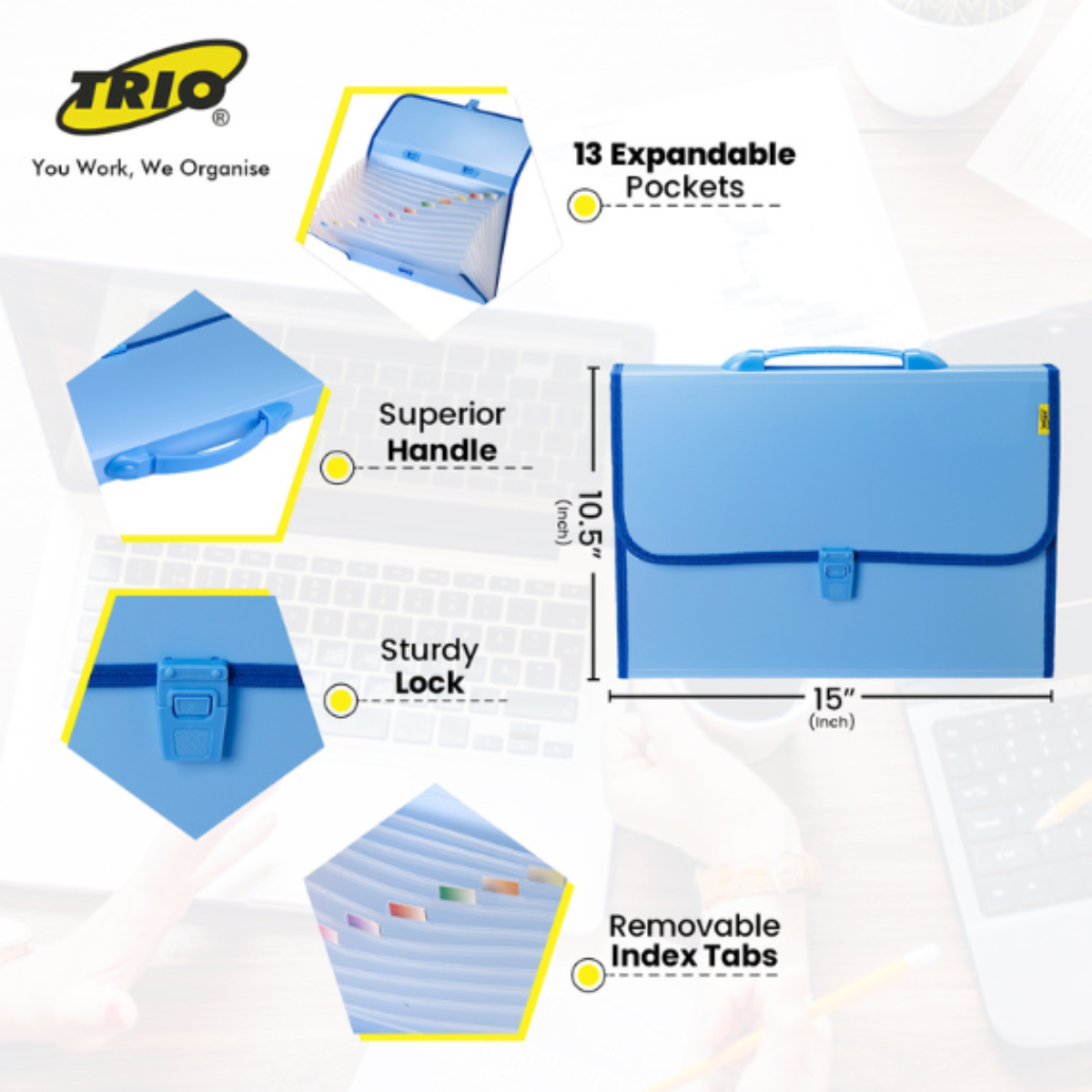 Trio F/C Expanding File