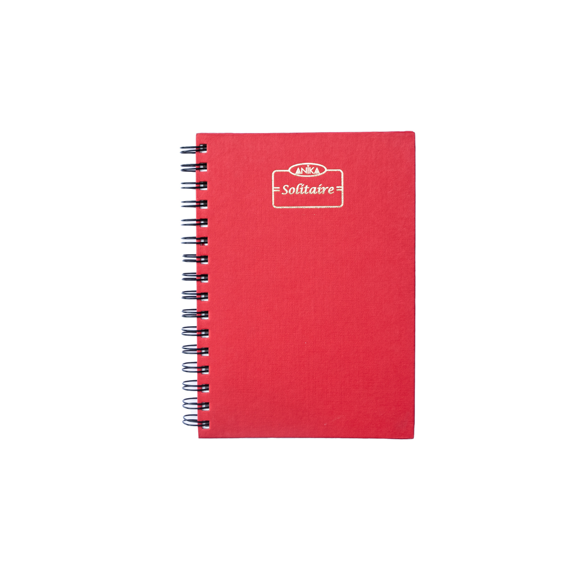 Anika Solitaire Ruled Wiro Notebook