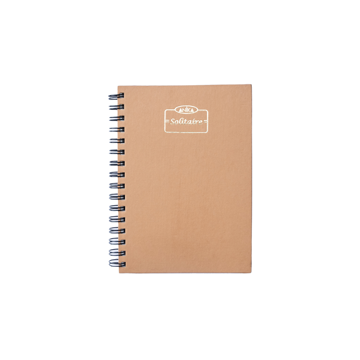 Anika Solitaire Ruled Wiro Notebook