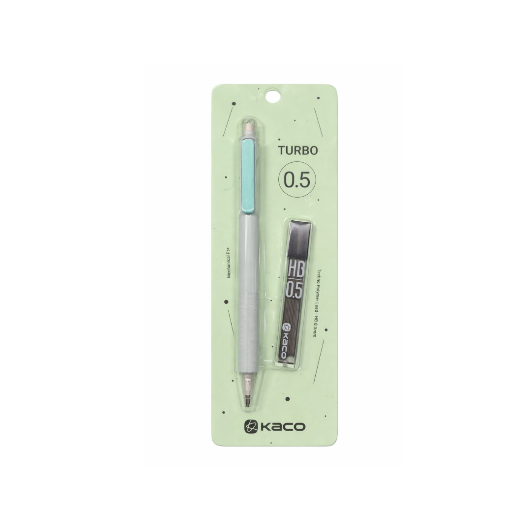Kaco Turbo Mechanical Pencil 0.5 Premium + Resin Leads
