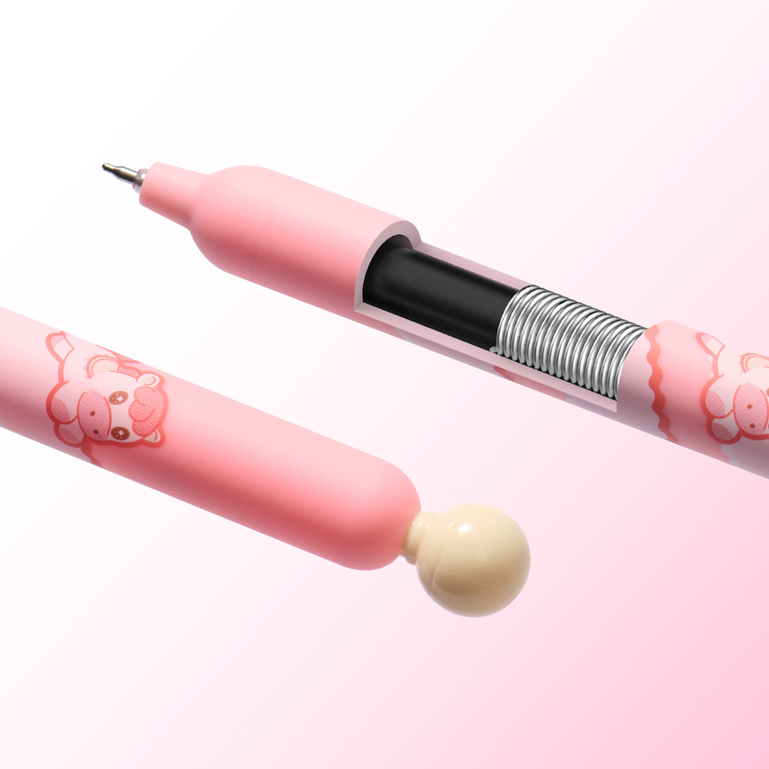 Kaco Popup Sunshine White Horse Gel Pen