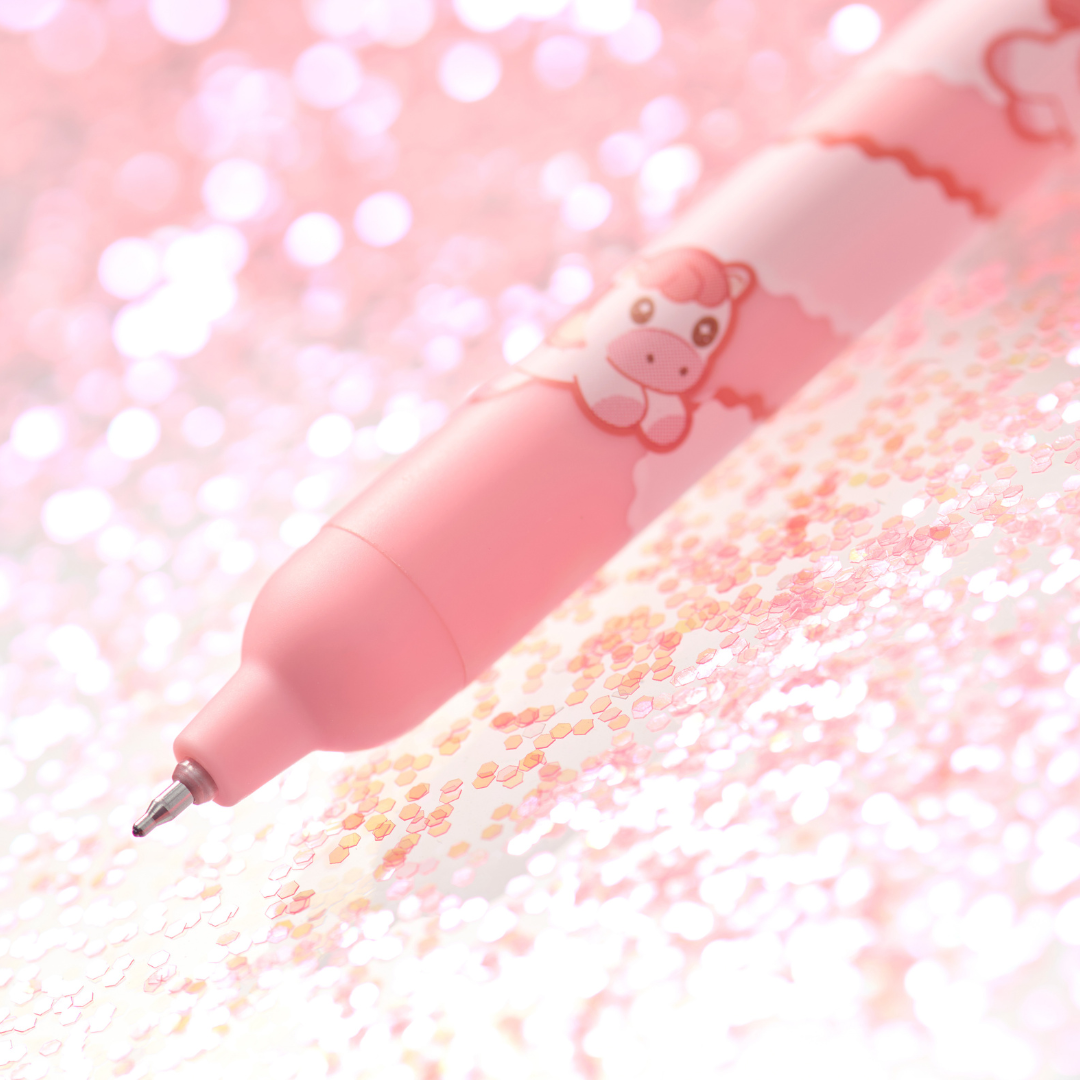 Kaco Popup Sunshine White Horse Gel Pen