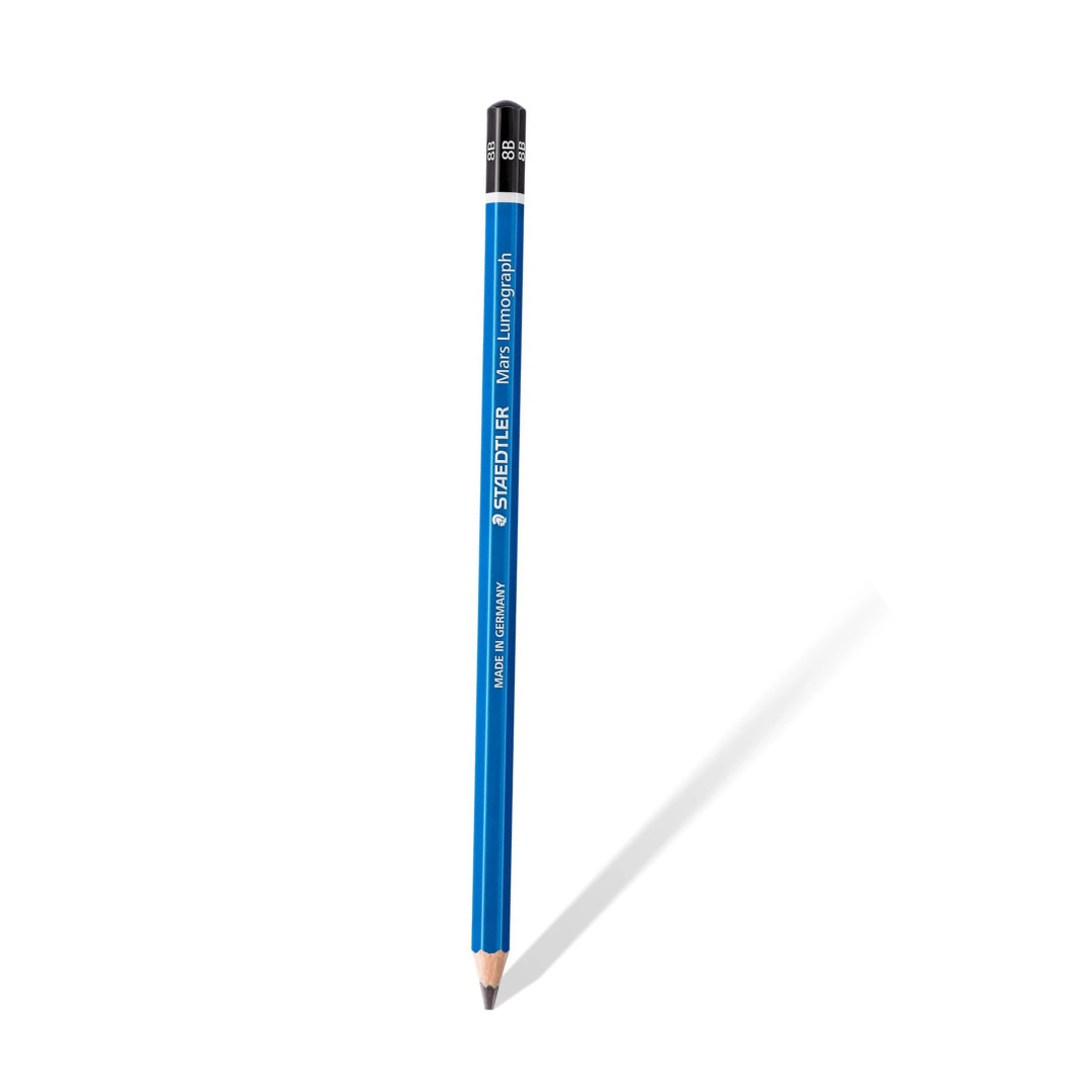 Staedtler 100 Mars Lumograph Graphite Art Drawing Pencil
