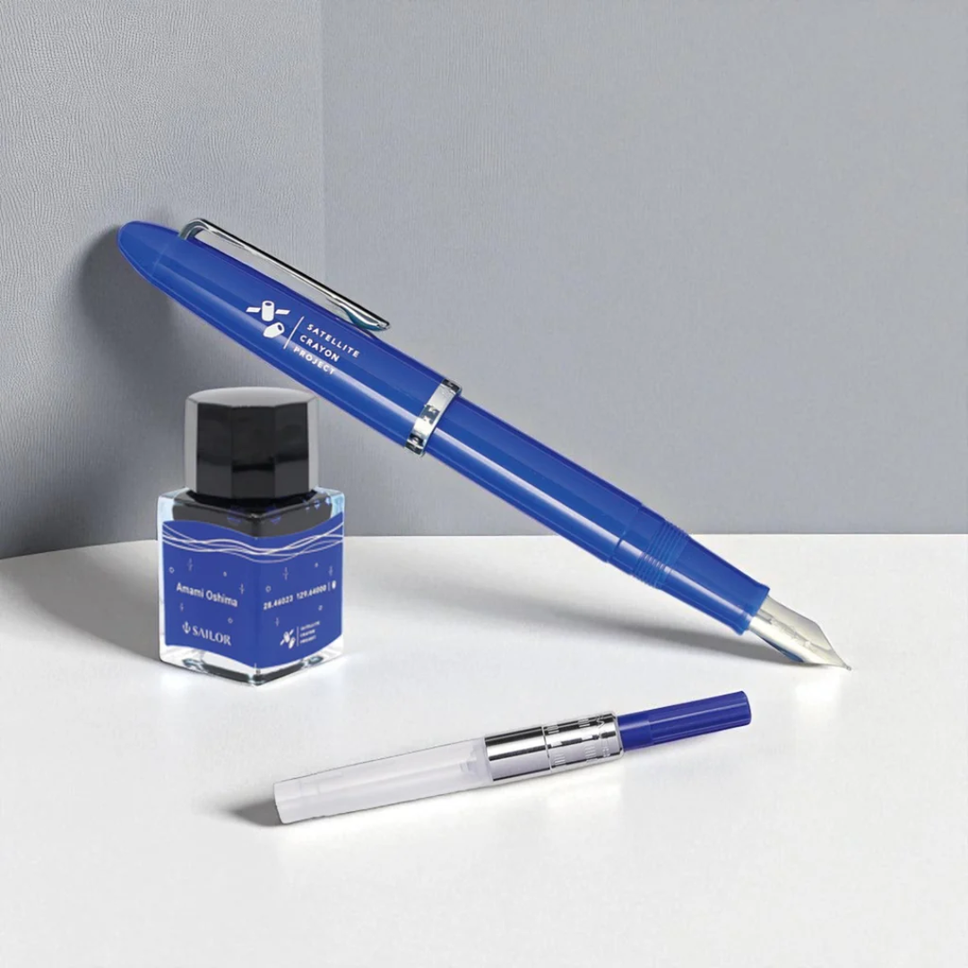Sailor Special Edition Profit Junior Satellite Crayon Project CT Fountain Pen Set