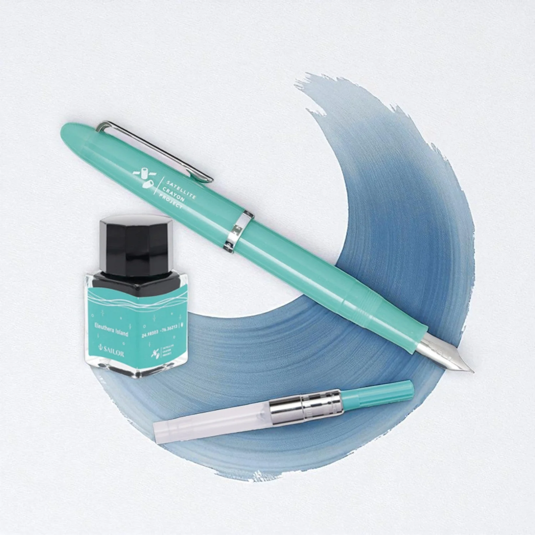 Sailor Special Edition Profit Junior Satellite Crayon Project CT Fountain Pen Set