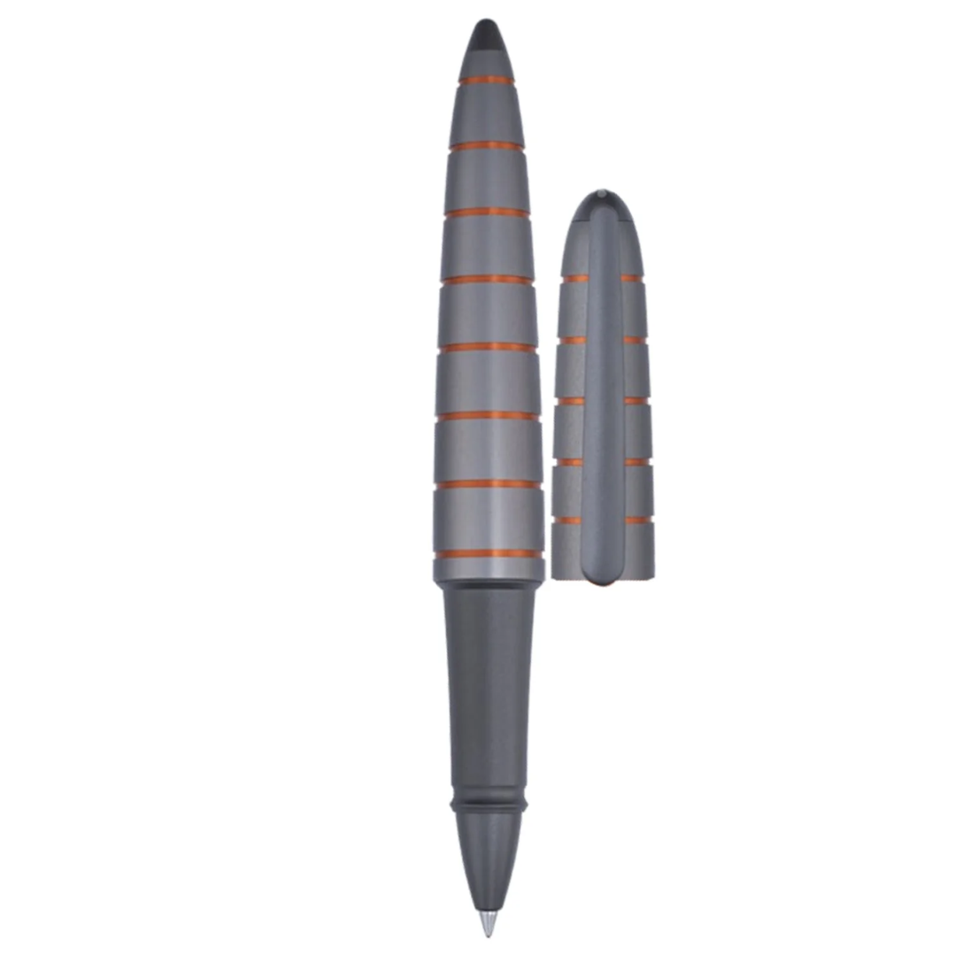 Diplomat Elox Ring Grey/Orange Roller Ball Pen D40354030